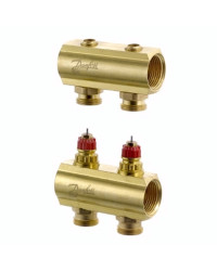 Danfoss Коллектор FHF   2 без расходомеров (088U0502)