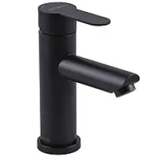 Смеситель умывальника GLOBUS Lux ALPEN, черный (SBT4-101-BB)