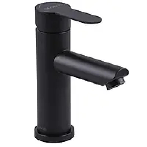 Смеситель умывальника GLOBUS Lux ALPEN, черный (SBT4-101-BB)