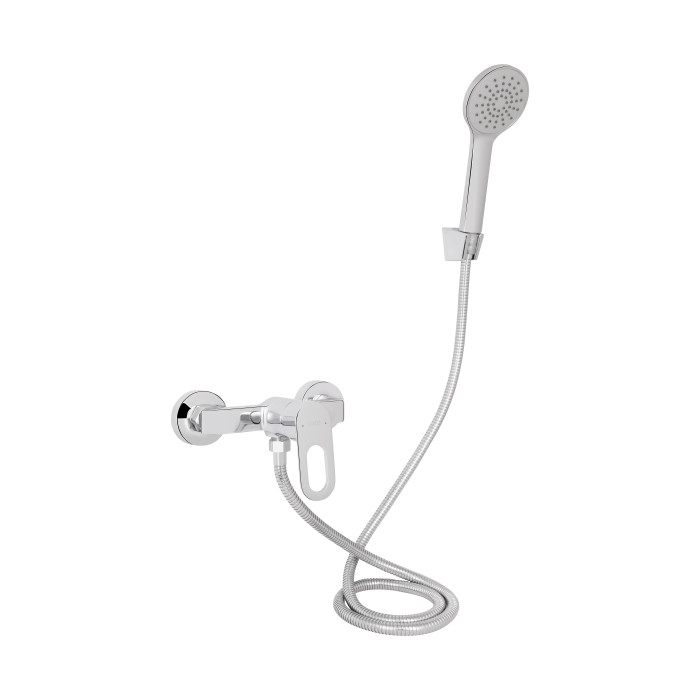 Смеситель для душу LIDZ Latwa d-40 душ.гарнитур, хром