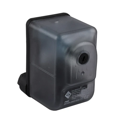 Реле тиску Italtecnica PM/5G-14 SG (1,4 - 2,8бар,10A-240В, IP55,  1/4 ), прозорий корпус
