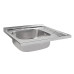Кухонная мойка Brinex 6060-L 0,6 мм Satin (BRIN6060LSAT06)