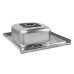 Кухонная мойка Brinex 6060-L 0,6 мм Satin (BRIN6060LSAT06)