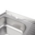 Кухонная мойка Brinex 6060-L 0,6 мм Satin (BRIN6060LSAT06)
