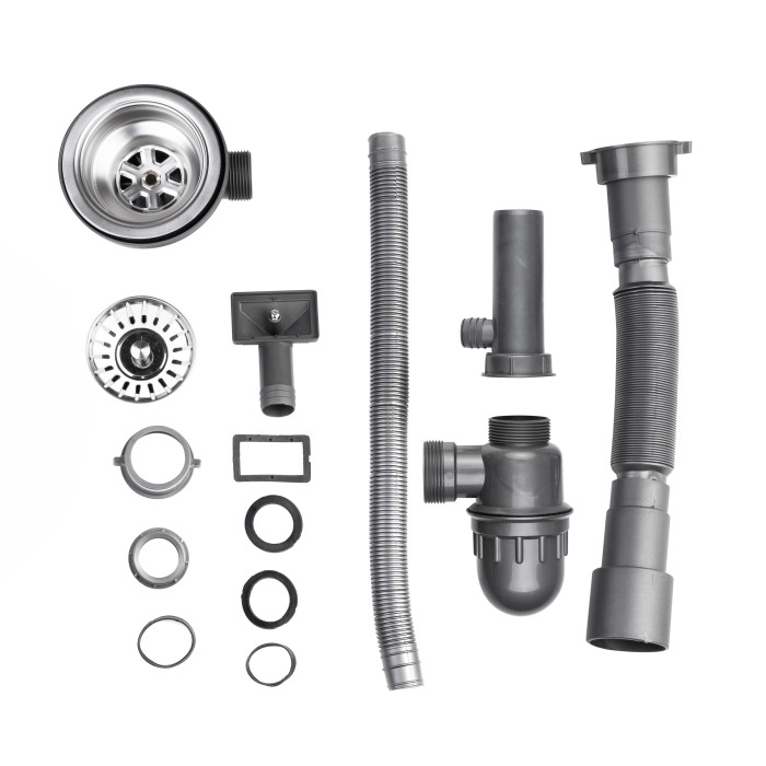 Кухонная мойка Brinex 6060-L 0,6 мм Satin (BRIN6060LSAT06)