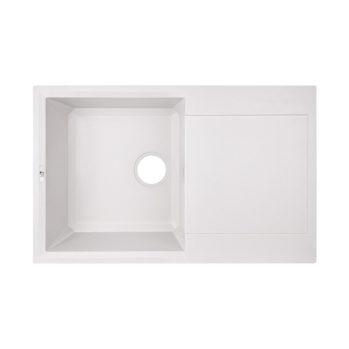Кухонная мойка Lidz 790x495/230 WHI-01 (LidzWHI01790495230)