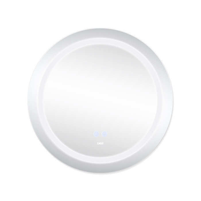 Дзеркало Lidz Aria R600 з LED-підсвічуванням Touch, з антизапітнінням, з диммером,з регулюванням яркости LD78LR600