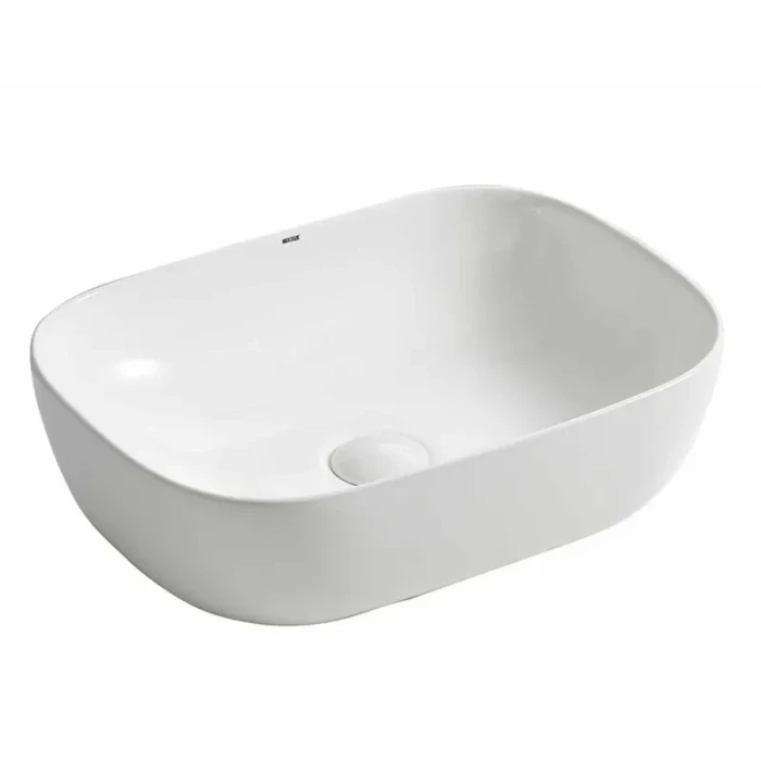 Умывальник накладной прямоугольній 455х325х135 MIXXUS PREMIUM DIVERSE-0112 керамический
