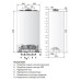 Котел газовый Ariston Cares S 24 двухконтурный конденсационный + Дымоход в подарок