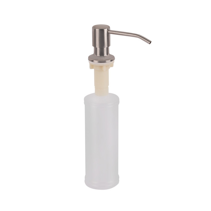 Мойка для кухни интегрированная Lidz Handmade H5845 (LDH5845BRU35384) Brushed Steel 3,0/1,0 мм