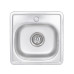 Кухонная мойка Brinex 3838 0,6 мм Satin (BRIN3835SAT06)