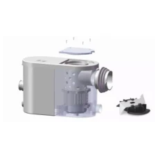 Установка каналізаційна SHIMGE WT 500B (0,5 кВт, Нmax 9 м, Qmax 125 л/хв)