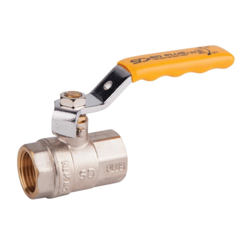Кран шаровой SD Plus 1/2" ВР для газа (рычаг) SD600NG15PN40