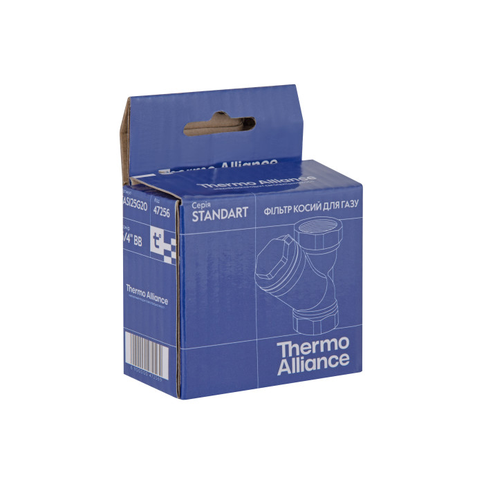 Фильтр Thermo Alliance Standart для газа 3/4"ВВ никель, косой TAS125G20