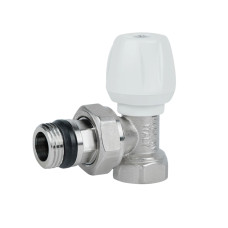 Кран радиаторный Icma 1/2" антипротечкой угловой с ручкой №802+940