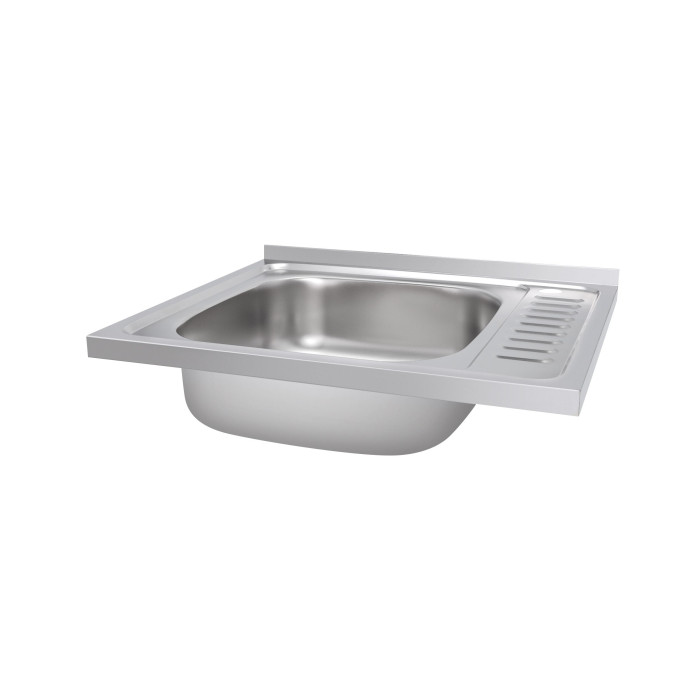 Кухонная мойка Brinex 6050-L 0,6 мм Satin (BRIN6050LSAT06)