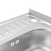 Кухонная мойка Brinex 6050-L 0,6 мм Satin (BRIN6050LSAT06)