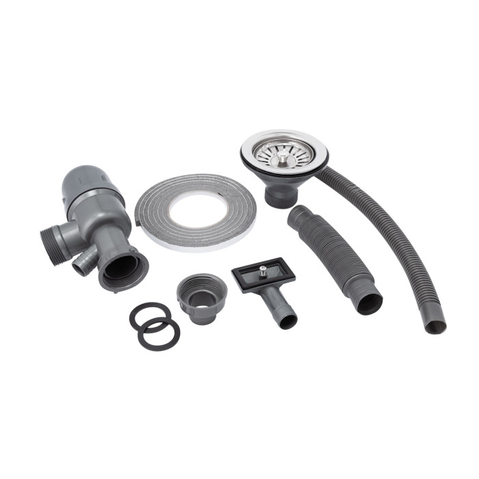 Кухонная мойка Brinex 6050-L 0,6 мм Satin (BRIN6050LSAT06)