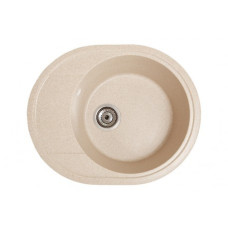 Мийка Solid Comfi 580х470х215 овал жовтий + сифон