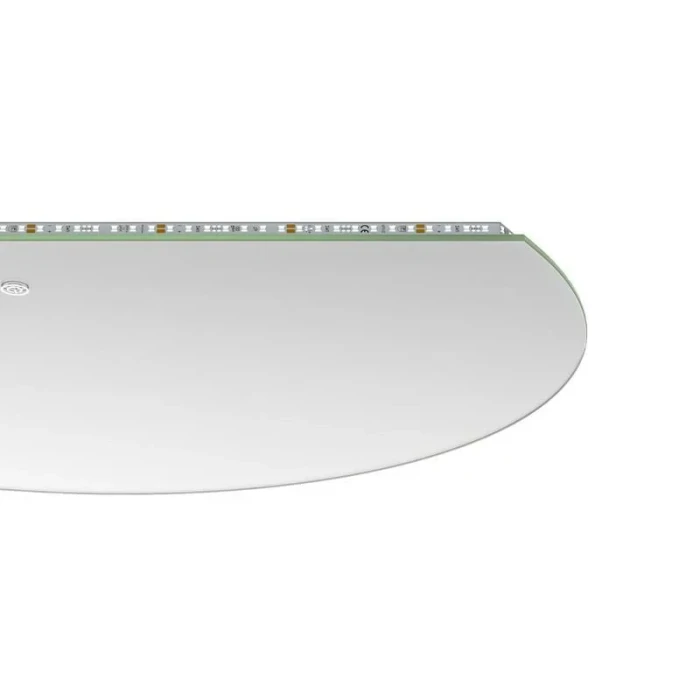 Дзеркало полукруглое LED 90x70 MIXXUS Premium topper, контур, с антизапотев., димер