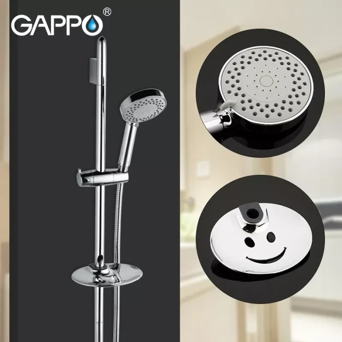 Душовий гарнітур GAPPO G8008, хром