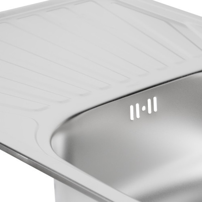 Мойка прямоугольная 780х480х180 сатин PLATINUM Мойка прямоугольная 780х480х180 сатин PLATINUM