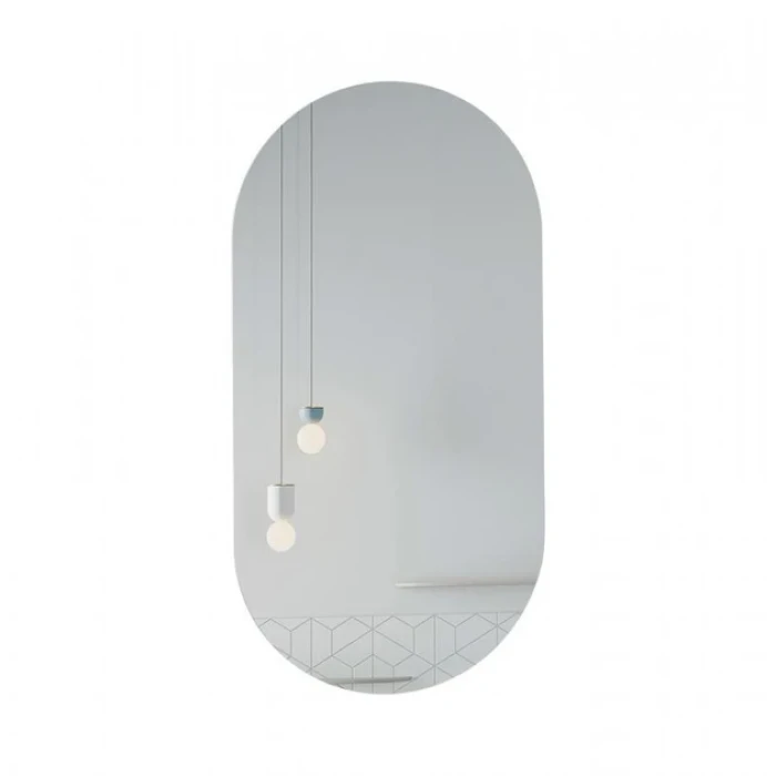 Зеркало настенное овальное 500х900 Q-TAP Scorpio LED