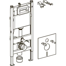 Инсталляция подвесного унитаза Geberit DUOFIX (компл 3в1) прокладка крепление