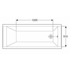 Ванна KOLO SUPERO 170x75 (с ножками SN14)