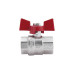 Кран шаровой SD Plus 1/2" ВР для воды (бабочка) SD602NW15PN40