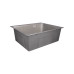 Мойка для кухни интегрированная Lidz Handmade H6050G (LDH6050GPVD43622) Brushed Grey PVD 3,0/1,0 мм