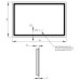 Дзеркало Qtap Mideya (DC-F906) 800х600 з LED-підсвічуванням Touch, з диммером QT2078F906W