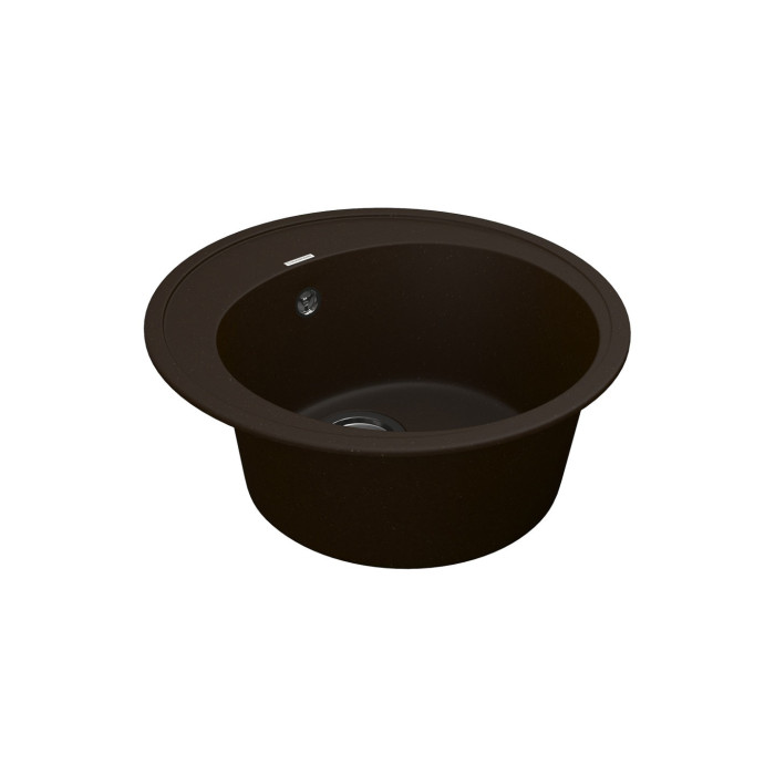 Мойка Vankor Sity  510х510х200 круг. Chocolate + сифон
