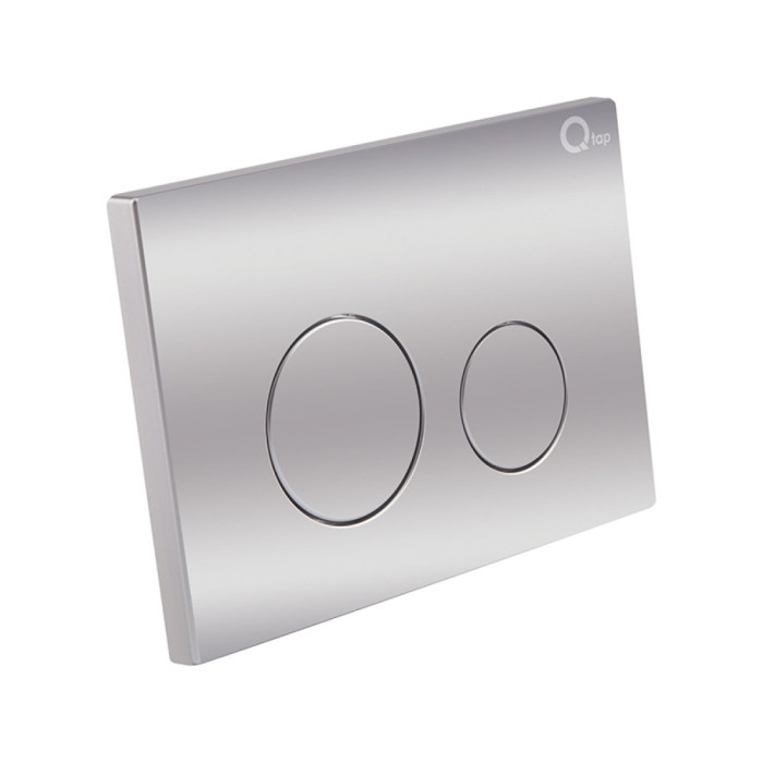Інсталяція підвісного унітазу Qtap Nest ST з кнопкою Chrome кругла