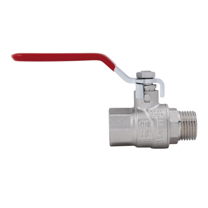 Кран шаровой SD Forte 1/2" ВН для воды (ручка) SF605W15