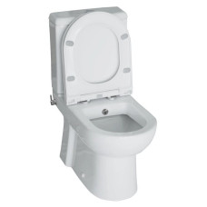 Компакт напольный с функцией бидэ, с сиденьем белый Slim slow-closing VOLLE  Virgo 13-23-303