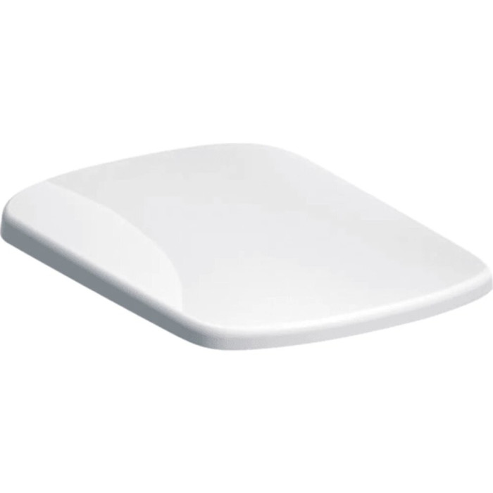 Сидіння з кришкою для унитазу Soft-Close quick-fix біле GEBERIT Selnova Square 500.336.01.1