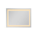 Зеркало Qtap Cardinal (CA1) 1000х800 с LED-подсветкой Touch, с антизапотеванием, с диммером, регулятор температуры  цвета (3000-6500K) QT0478C10080