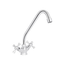 Смеситель для кухни Lidz Lamb 271F двухвентильный LDLAM271FCRM21889 Chrome