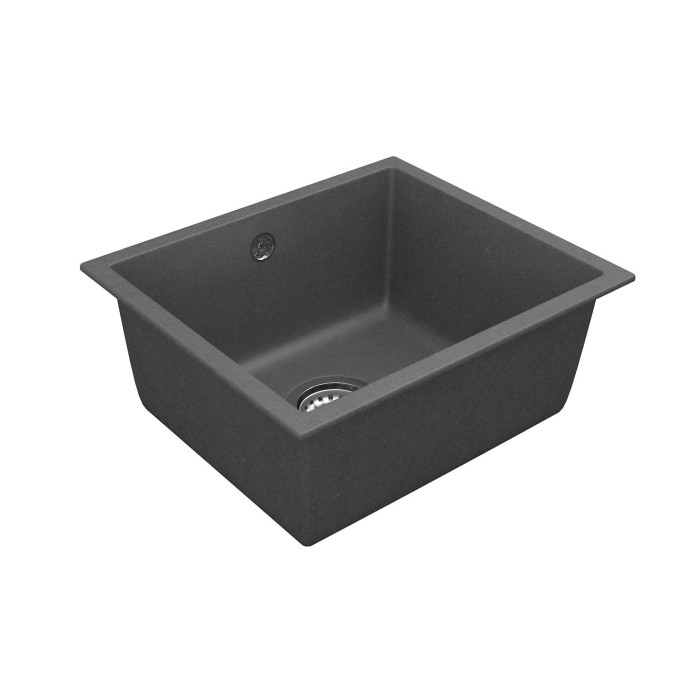 Мойка Vankor Orman 440х380х190 квадр. Gray + сифон
