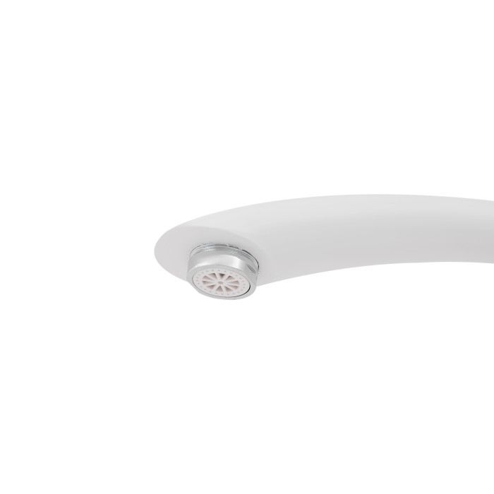 Проточный кран-водонагреватель кухонный для кухни Lidz Warm 057 LDWAR057WCR24983 White / Chrome
