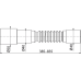 A795 Гофра 40*40/50 385-835 {100}