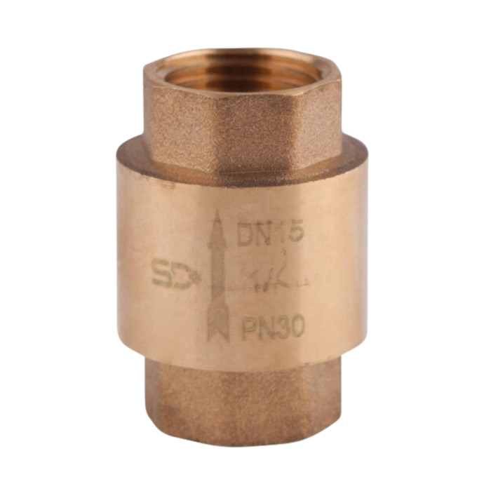 Обратный клапан SD Plus с латунным штоком 1" 1/2 SD240W40