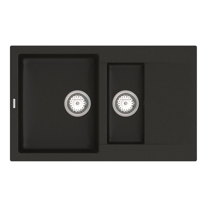 Мойка для кухни из исскуственого камня Vankor Orman OMP 04.80 Black прямоугольная