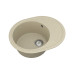 Мойка Vankor Sity  620х500х200 овал. Beige + сифон