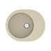 Мойка Vankor Sity  620х500х200 овал. Beige + сифон