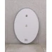 Зеркало овал LED 50x70 MIXXUS Plain MV02(MI6010) часы, с антизопотеванием