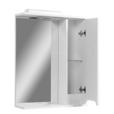 Дзеркало-шафа з полицею 55х71х17 ВИСЛА/МАЛЬТА Нова білий(R)