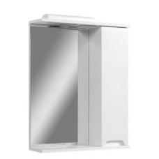 Дзеркало-шафа з полицею 55х71х17 ВИСЛА/МАЛЬТА Нова білий(R)