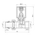 Кран радиаторный SD Forte 1/2" антипротечкой прямой хром SF237W15
